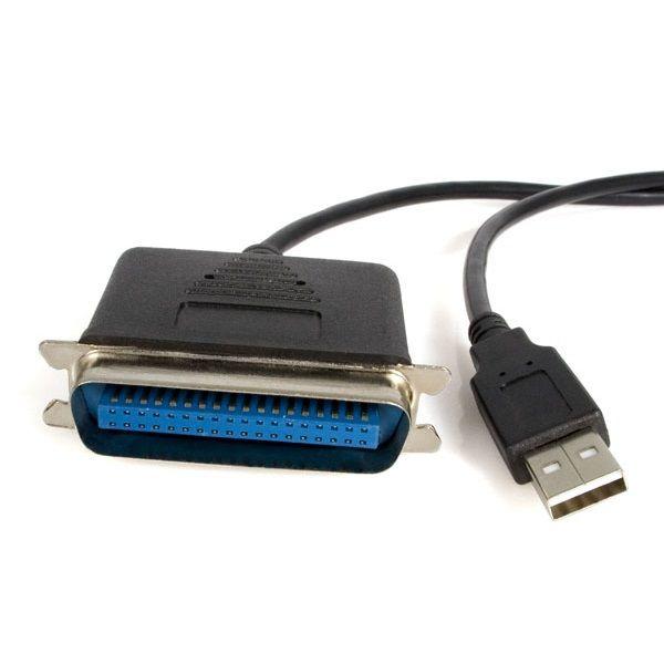 StarTech.com 2m USB naar Parallel Printeradapter M-M