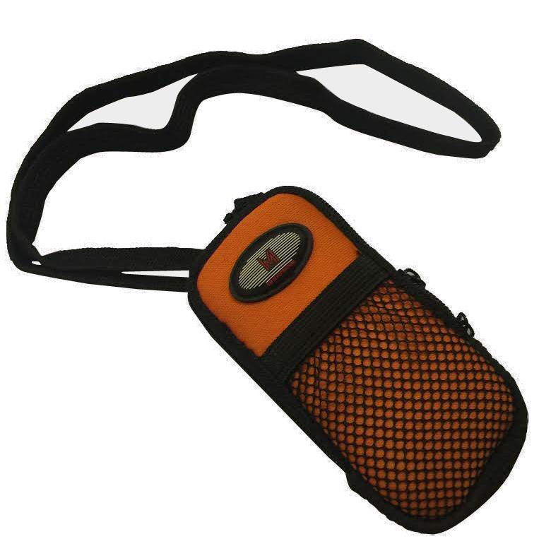 MP3 sportarmband zwart/oranje