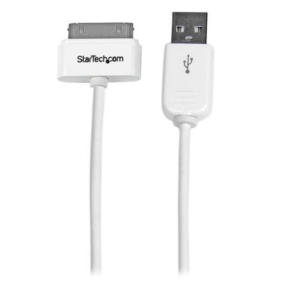 StarTech Apple 30-pin naar USB 1m wit