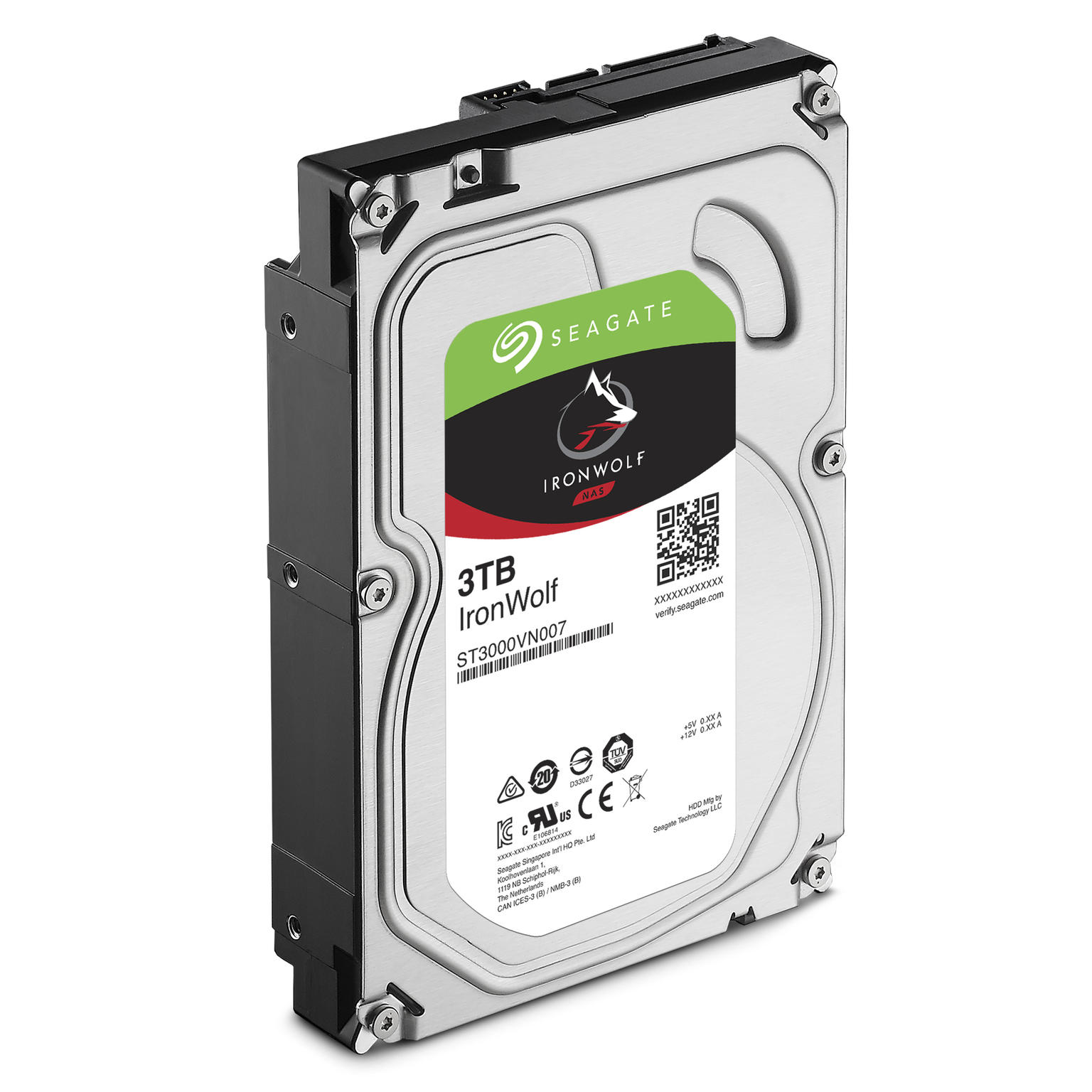 SEAGATE IRON WOLF 3TB 2台セット 宅配