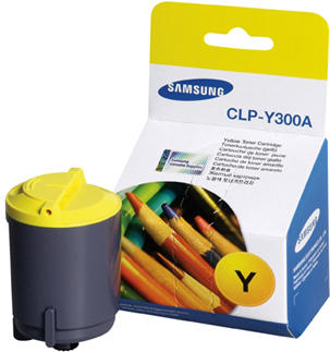 Image of Samsung CLP-Y300A geel