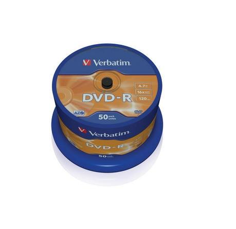 Verbatim DVD-R 50 stuks