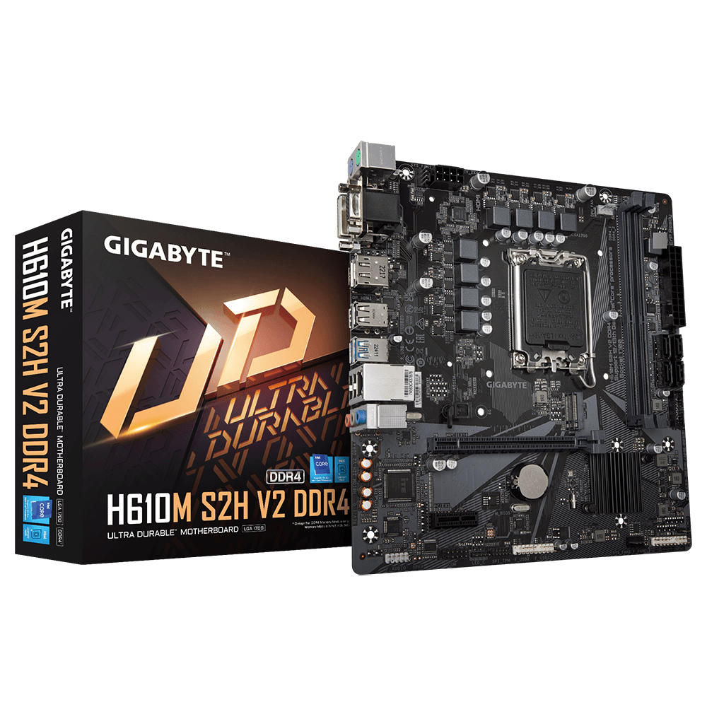 Gigabyte H610M S2H V2 DDR4 moederbord
