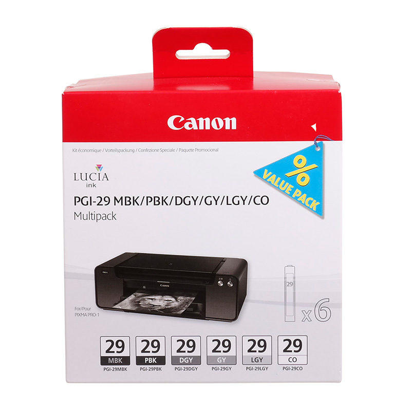 Inkcartridge Canon PGI-29 zwart
