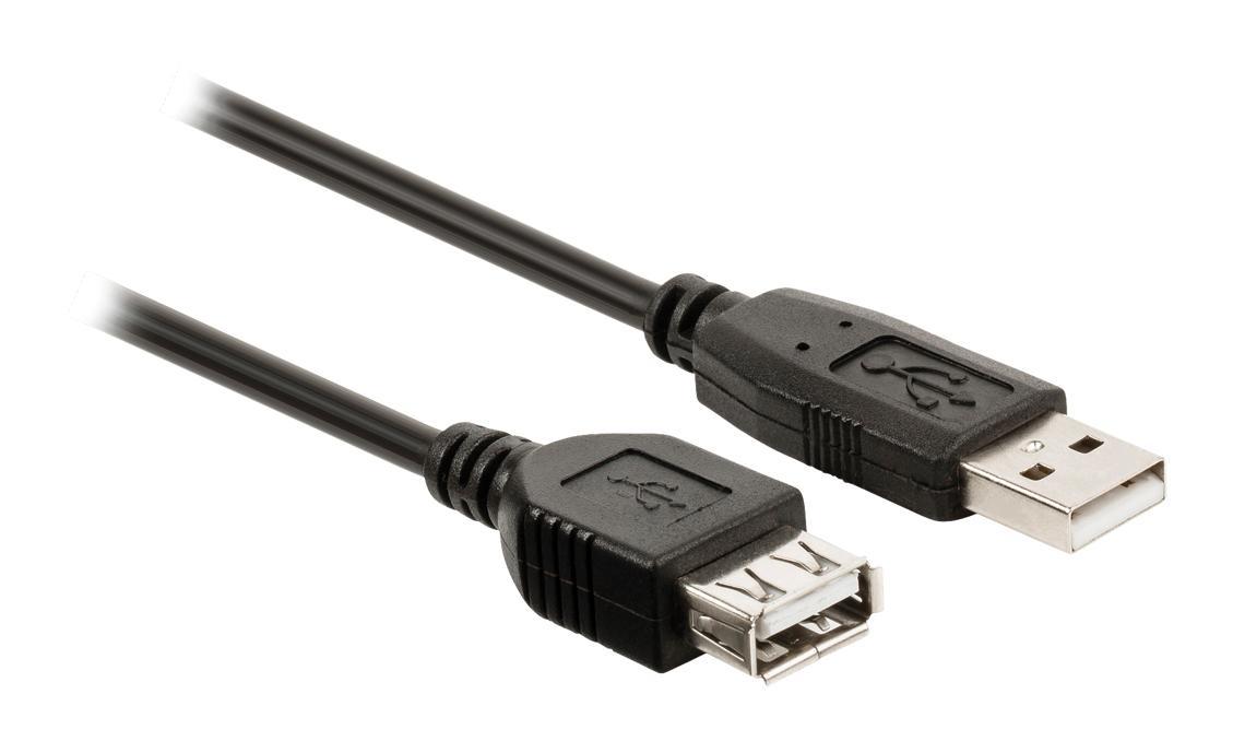 Image of Valueline USB 2.0 verlengkabel M/F 2m