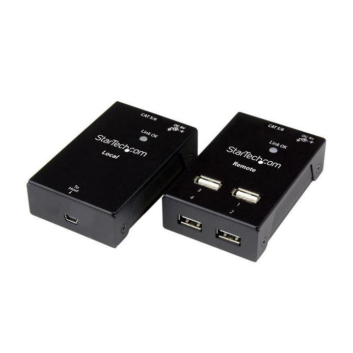 StarTech 4-poorts USB 2.0 over Cat5/Cat6