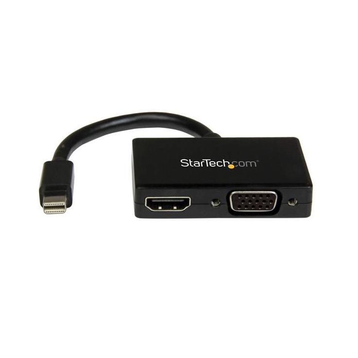 StarTech Mini Displayport naar VGA of HDMI zwart
