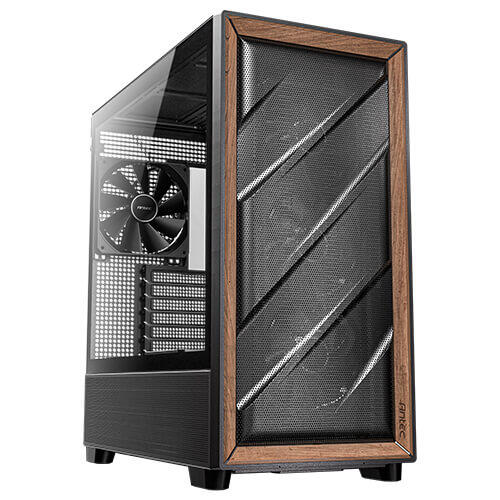 Antec Flux zwart/hout afbeelding