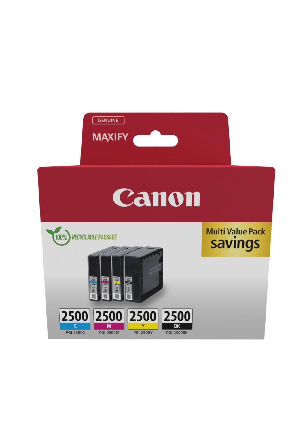 Canon PGI-2500 multipack 4-kleuren afbeelding