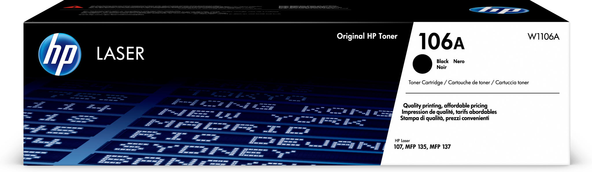 HP 106A zwart