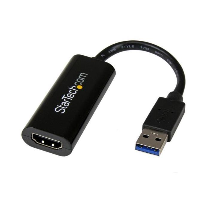 StarTech.com Slanke USB 3.0 naar HDMI externe videokaartadapter voor meerdere schermen 1920x1200-108