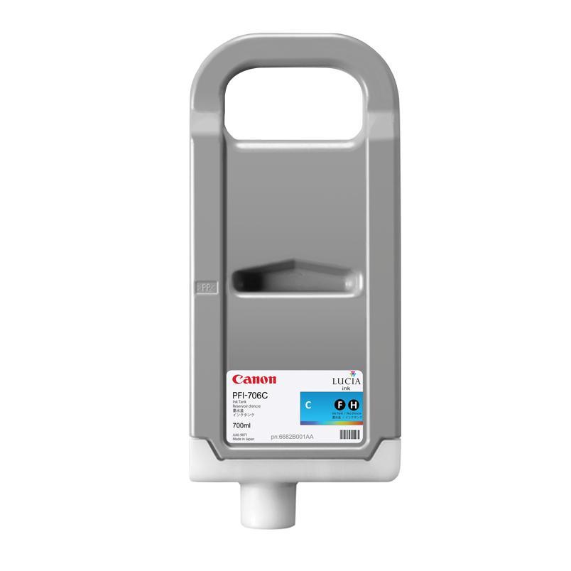 Canon PFI-706C cyaan