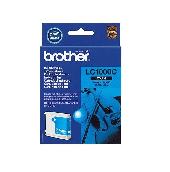 Image of Brother Ink Cartridge Lc1000C Cyan 400Pages
