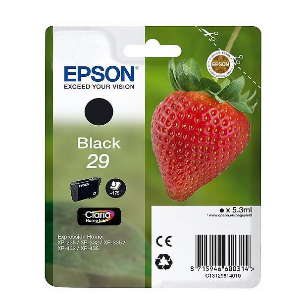 Image of Epson 29 Cartridge Zwart (C13T29814010)