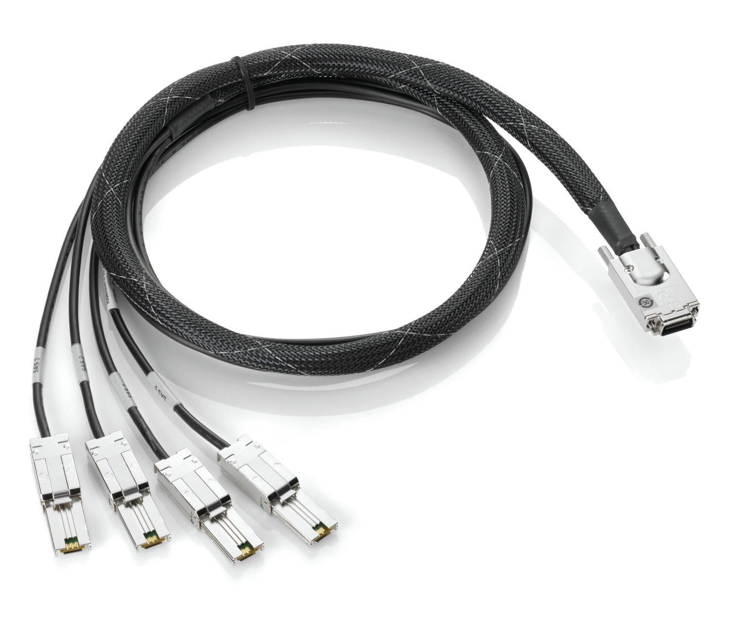 HP StorageWorks externe SAS naar mini-SAS fanout-kabel 2M