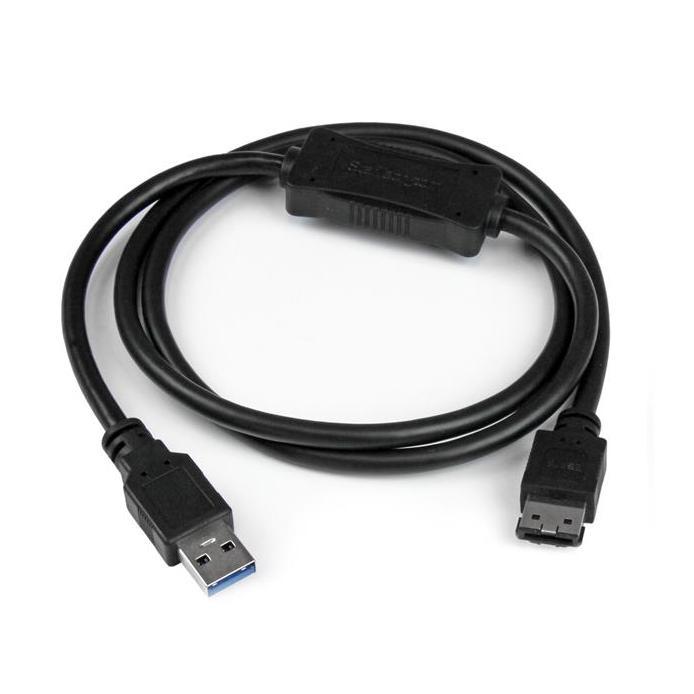 StarTech.com USB 3.0 naar eSATA HDD-SSD-ODD-adapterkabel 1 m eSATA harde schijf naar USB 3.0 adapter