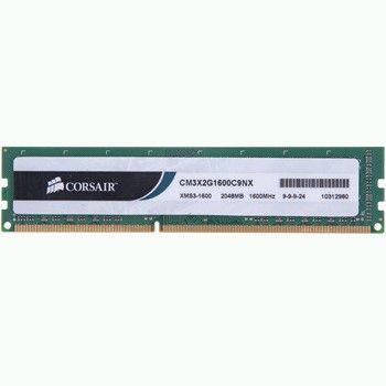 2GB Corsair Value DDR3-1333 bulk CM3X2G1333C9NX