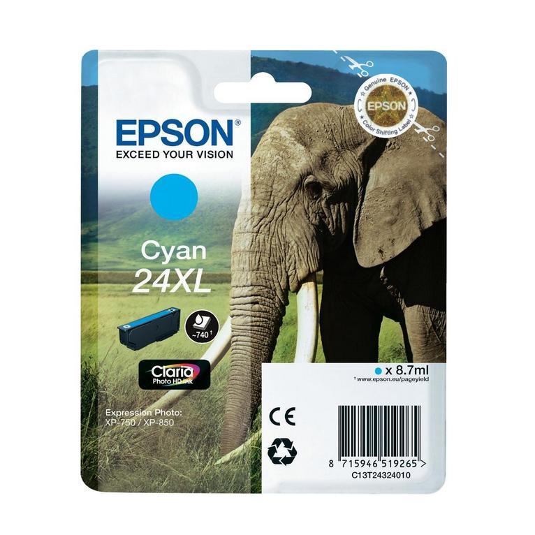 Image of Epson 24XL cyaan