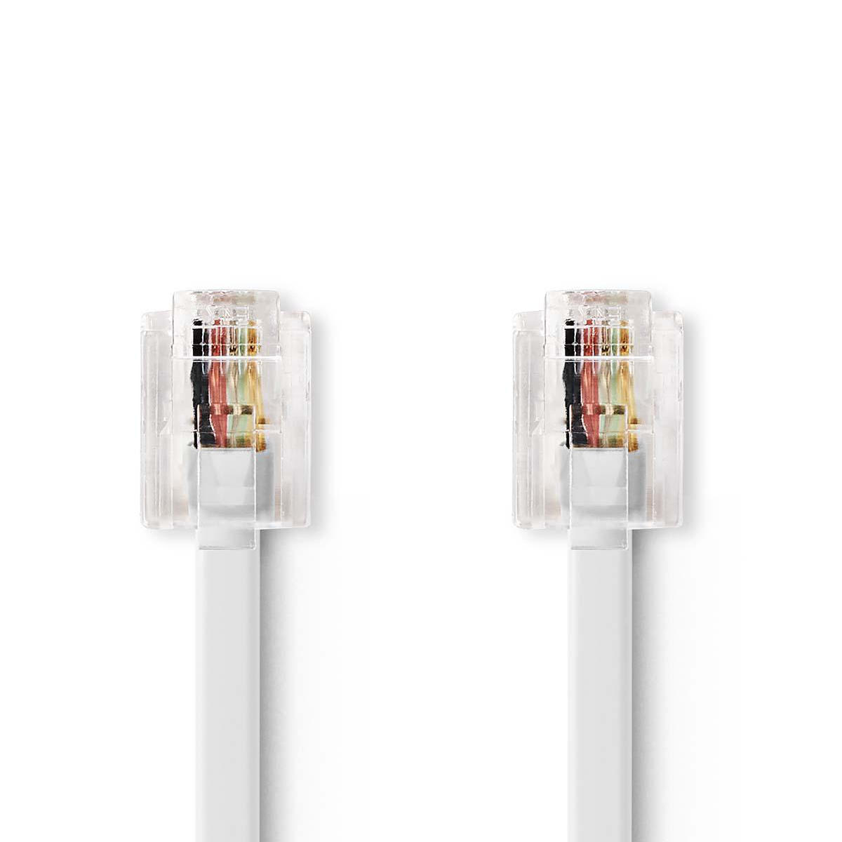 Nedis RJ11 Telecomkabel 5m M/M