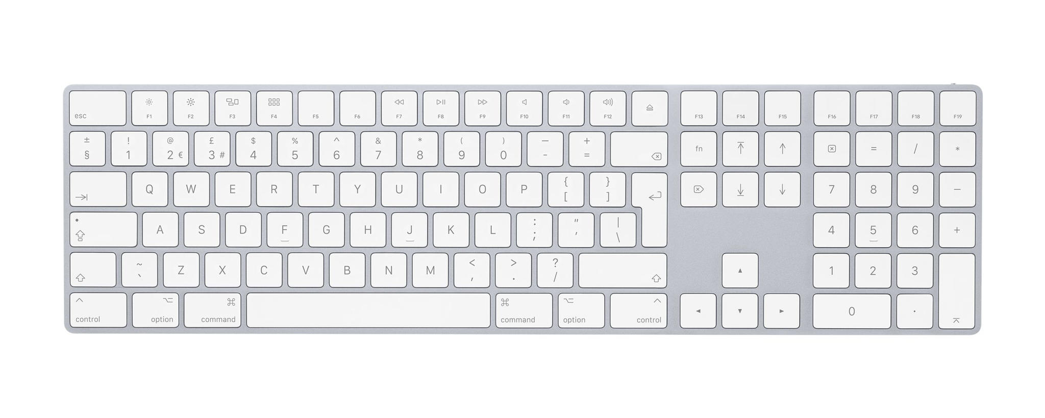 Apple MQ052N-A Bluetooth QWERTY Nederlands Wit toetsenbord