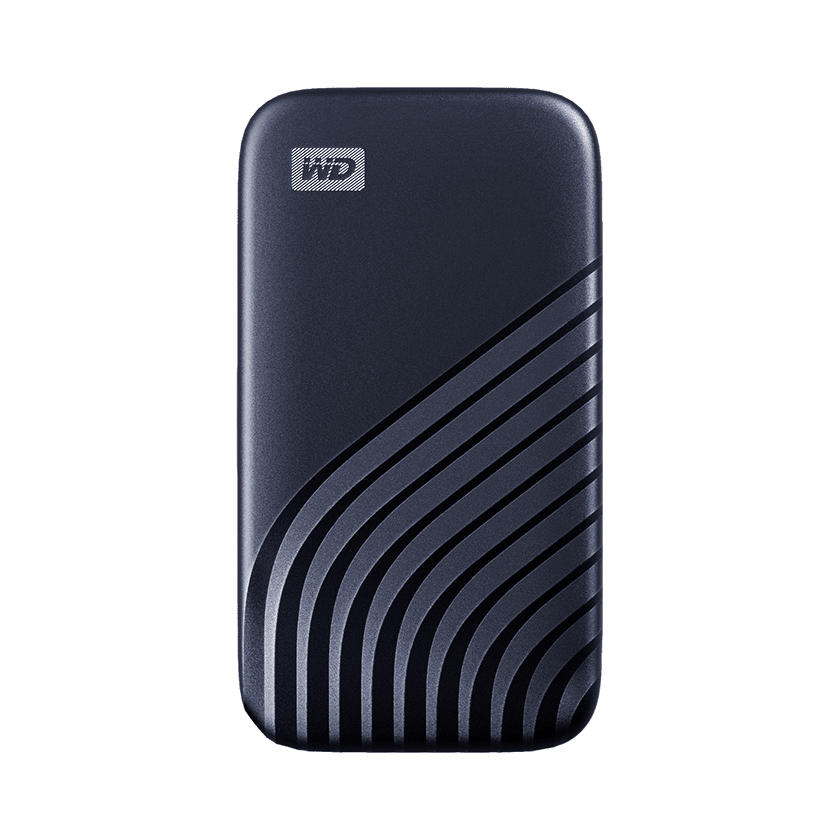 WD My Passport SSD 500GB blauw