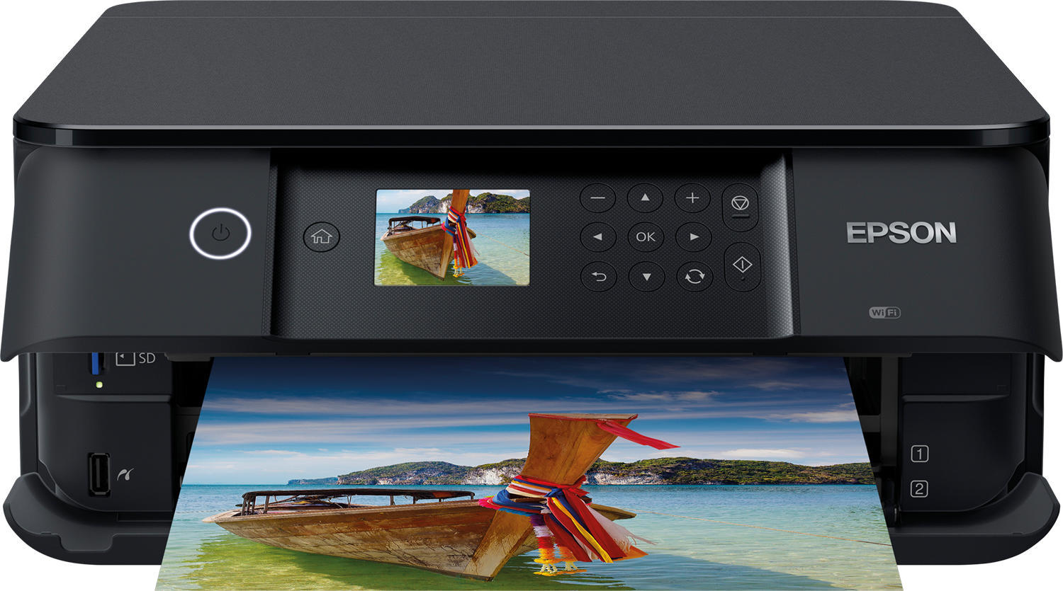 Epson Expression Premium XP-6100 Multifunctionele inkjetprinter Printen, Scannen, KopiÃ«ren USB, WiF