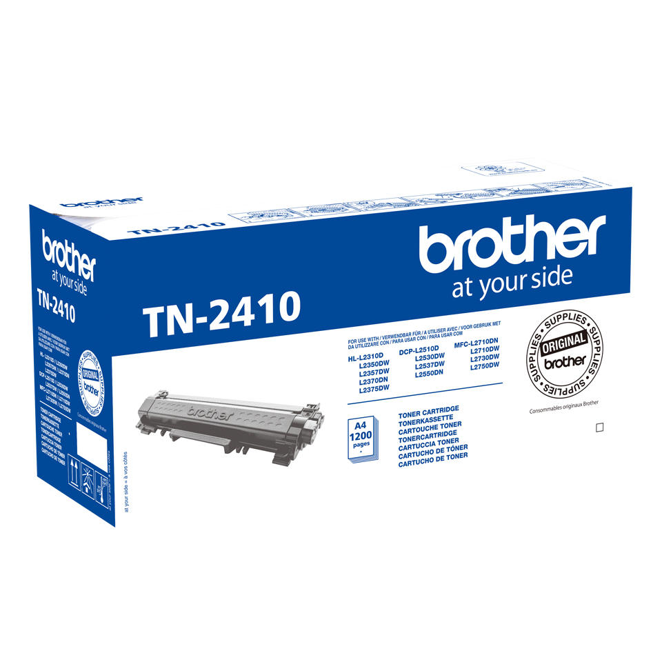 Brother TN-2410 Laser cartridge 1200pagina's Zwart toners & lasercartridge