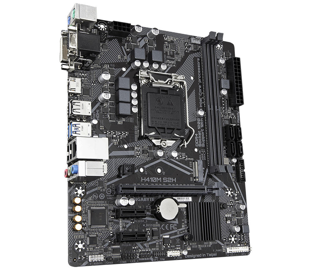 Gigabyte H410M S2H moederbord - H410M S2H V3