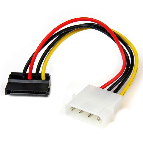 StarTech Molex naar Linkshoekig SATA 15cm