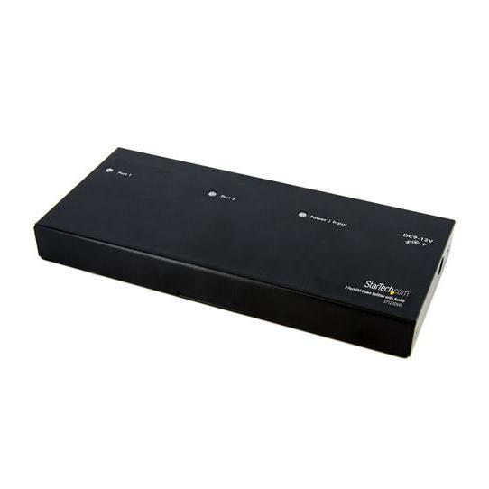 StarTech 2-poorts DVI Video splitter met audio
