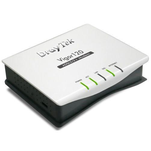 Image of DrayTek Vigor 120 ADSL2/2+ modem/router Annex B 1 LAN prt
