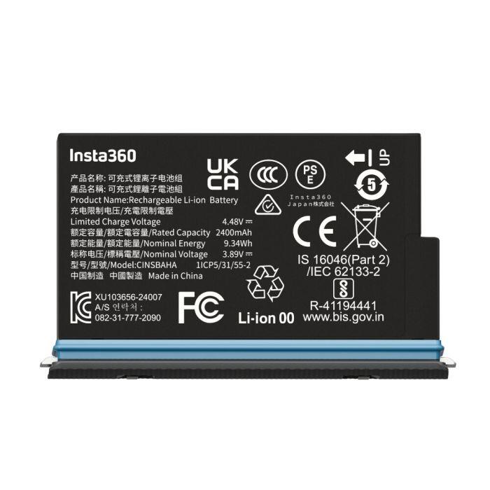 Insta360 X5 battery afbeelding