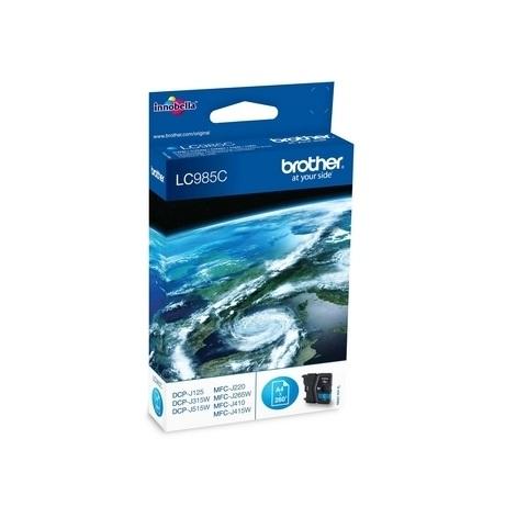 Image of Brother Ink Cartridge Lc985C Cyan 260 Pages