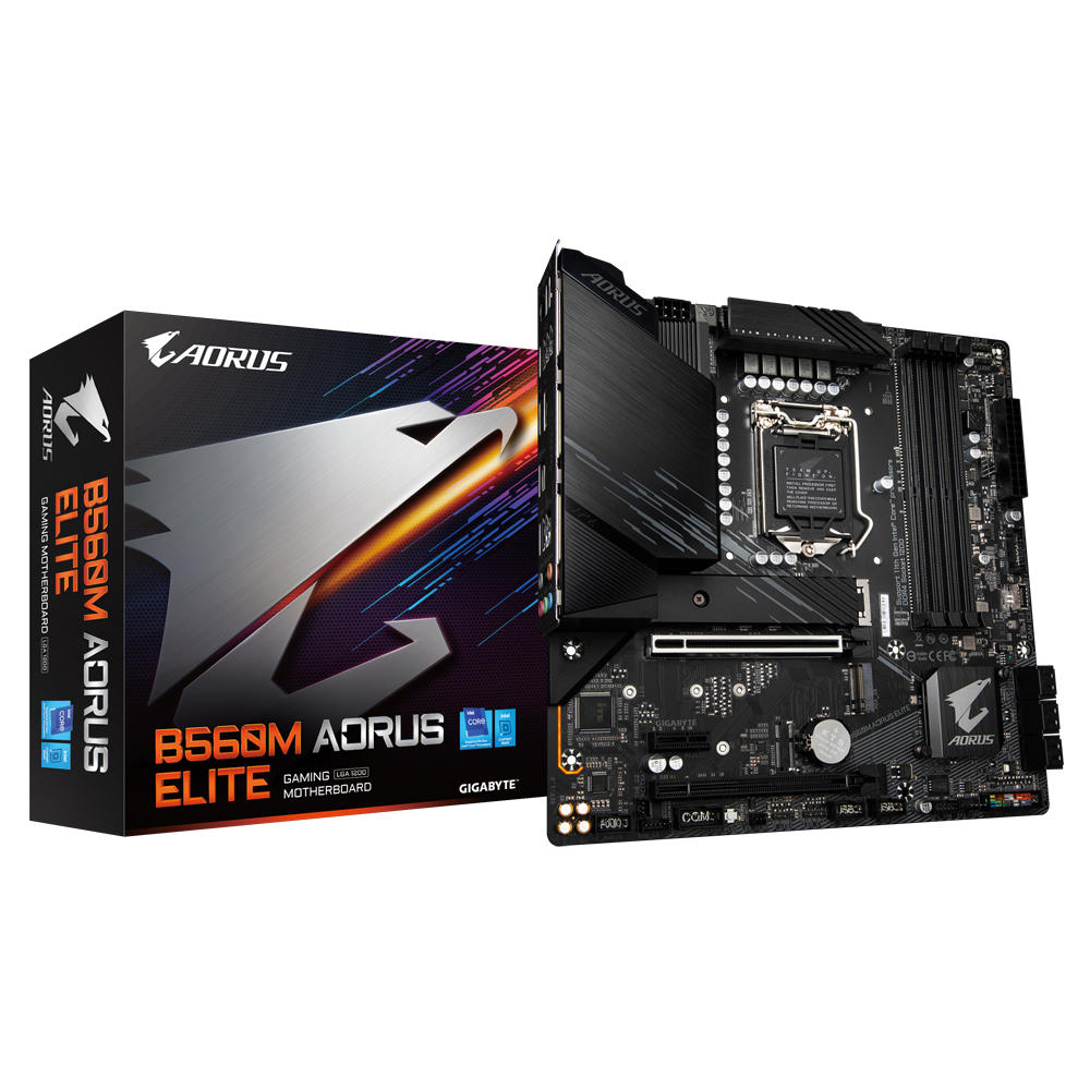 Gigabyte B560M Aorus Elite moederbord