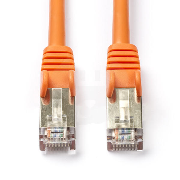 CAT5e SF/UTP kabel oranje 0,50m