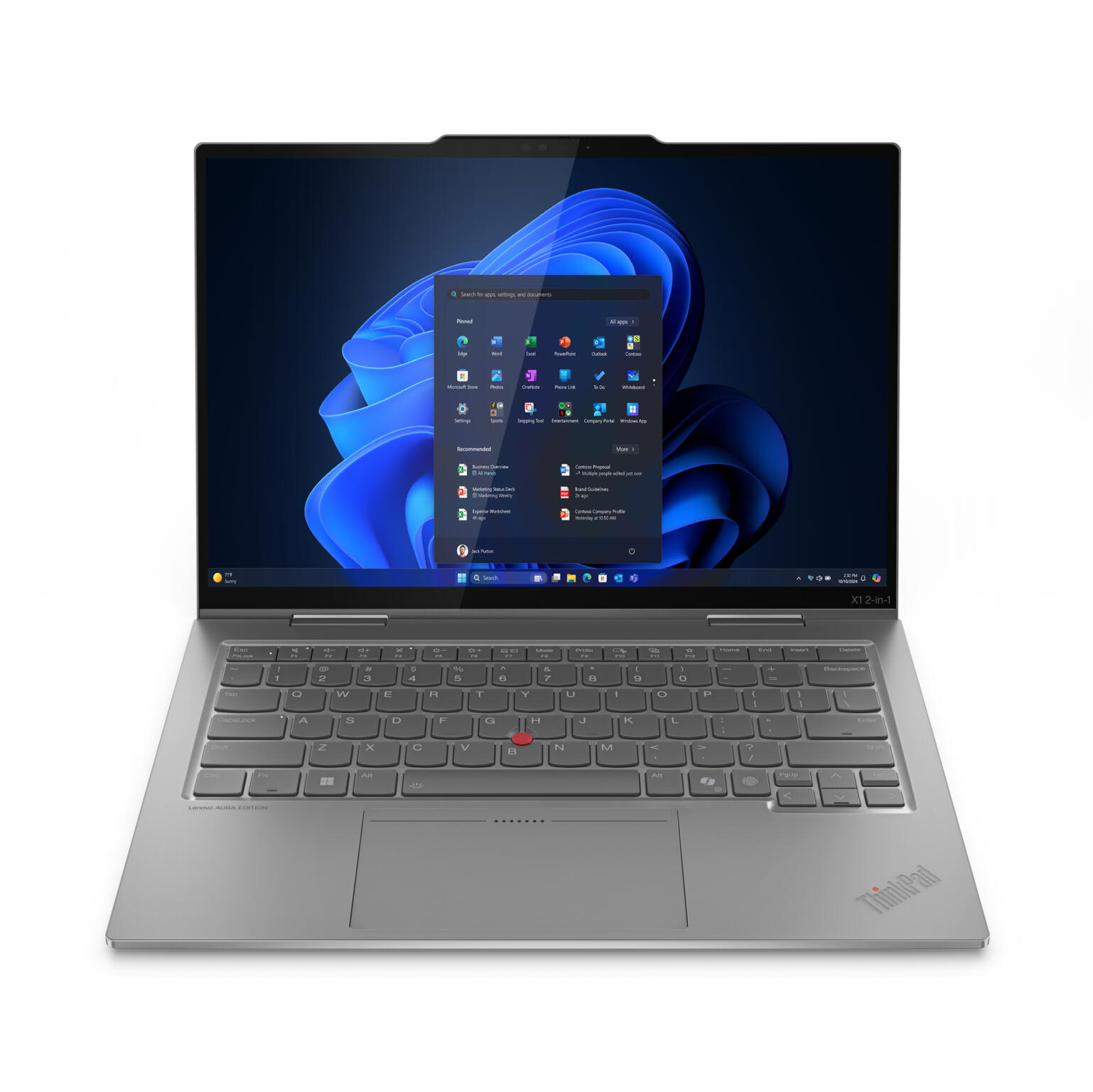 Lenovo ThinkPad X1 2-in-1 G10 Ultra 7 laptop