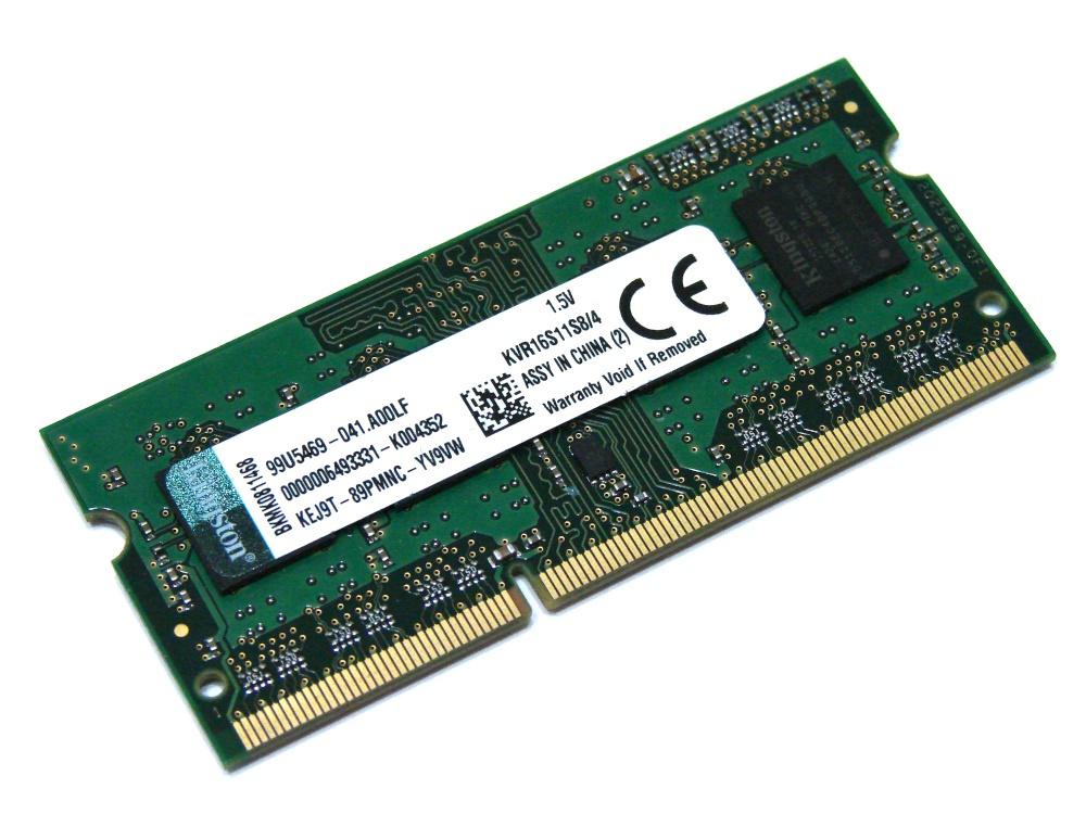 Kingston ValueRam 4GB DDR3-1600 Sodimm