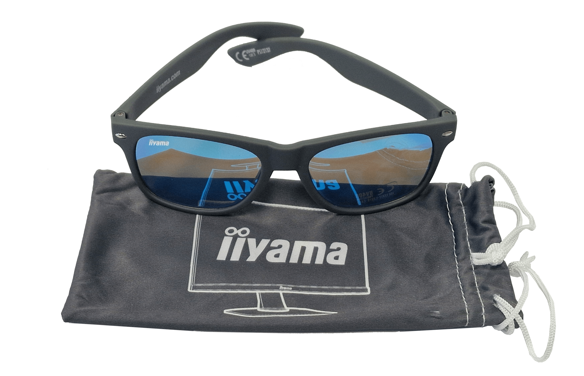iiyama zonnebril grijs afbeelding