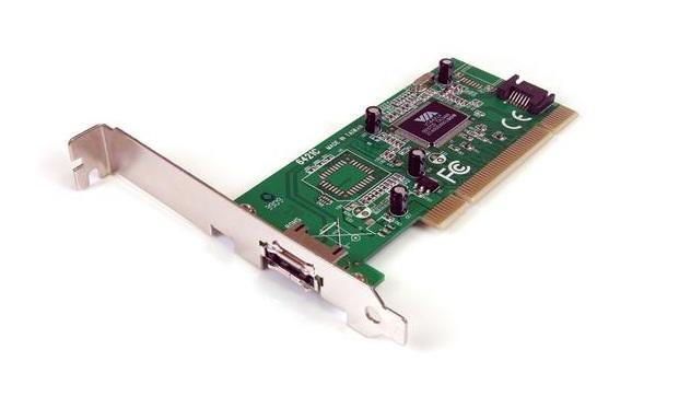 StarTech.com 1-poort eSATA + 1-poort SATA PCI SATA Controller-kaart met LP-bracket