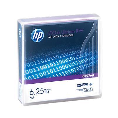 Image of HP Back up Tape/Cartridge LTO-6 Ultrium 6,25TB C7976A