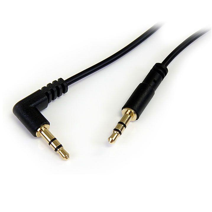 StarTech 3,5mm Jack Slim naar Haakse kabel 0.3m