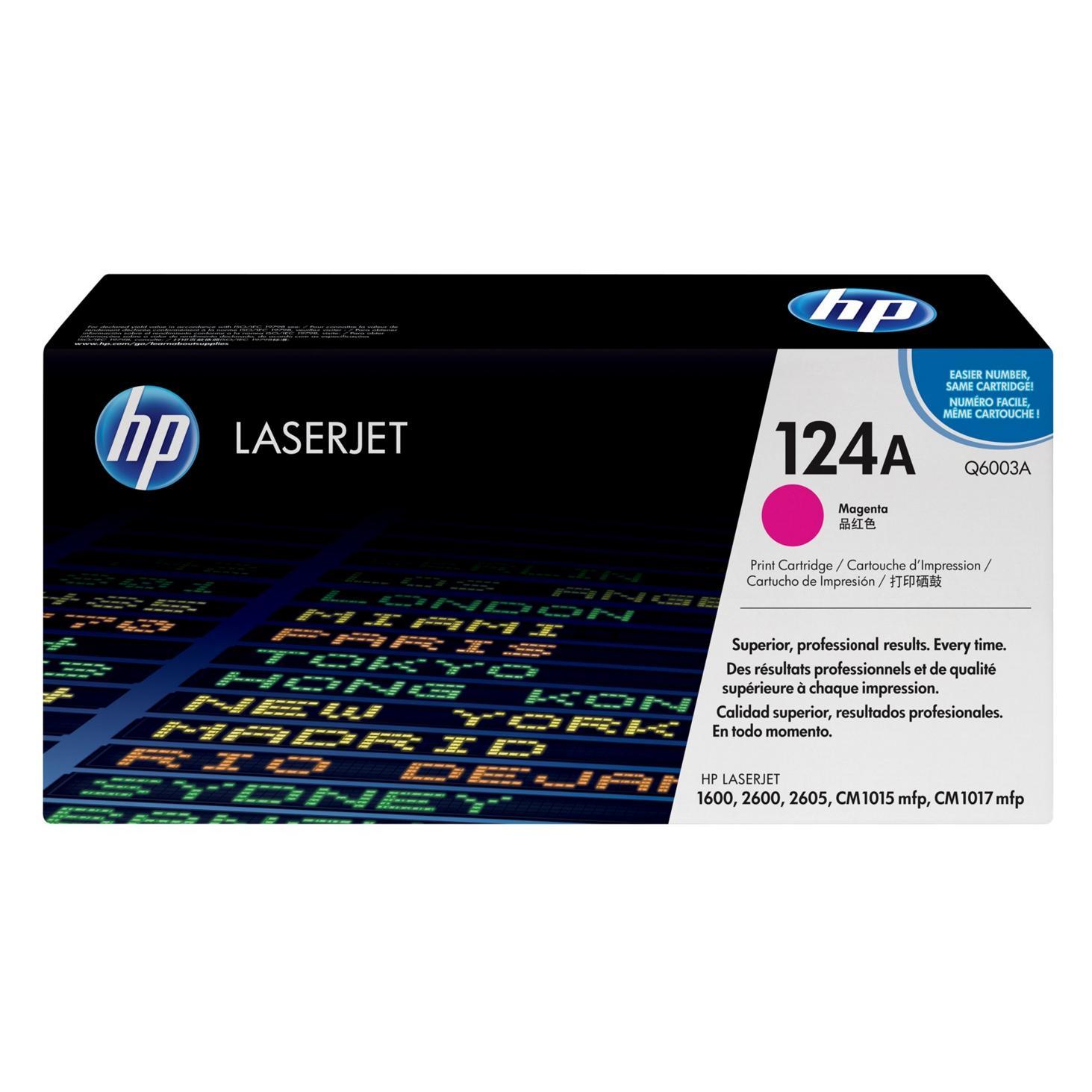 HP 124A toner magenta