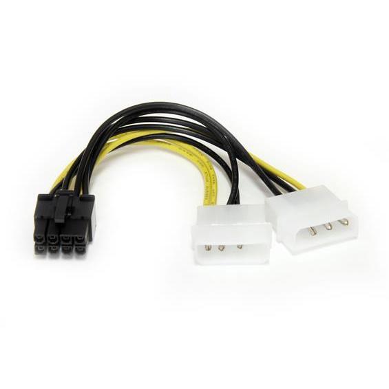 StarTech LP4 naar 8-pins PCI-E VGA voeding