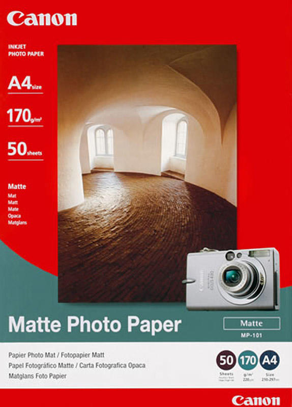 Image of Canon Foto Papier A4 (50 vel) MP-101 7981A005
