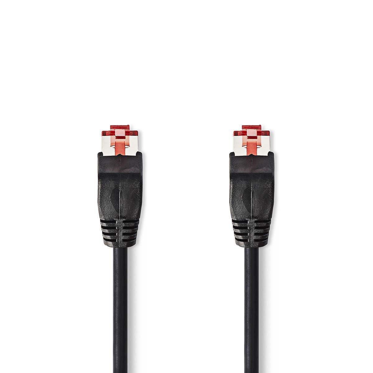 CAT6 UTP kabel zwart 15m