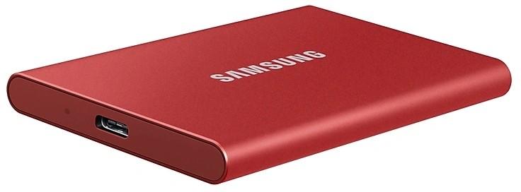 Samsung T7 500 GB Rood