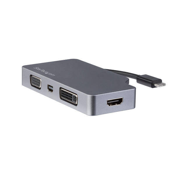 StarTech.com CDPVDHDMDPSG 3840 x 2160Pixels Grijs USB grafische adapter