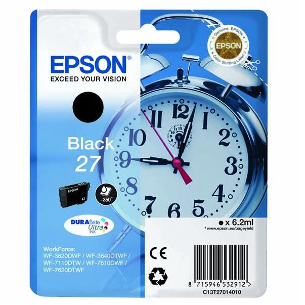 Epson C13T27014012 3.6ml 350pagina's Zwart inktcartridge
