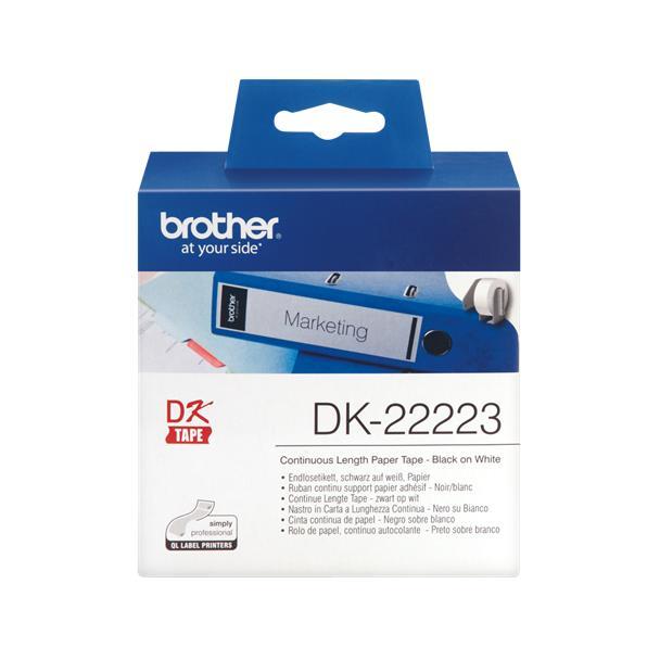 Image of Brother Continuous Paper Tape Dk22223 50Mm 30.5
