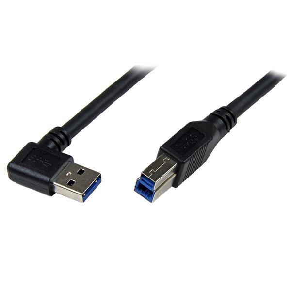 StarTech USB 3.0 rechtshoekig A naar B M/M 1m